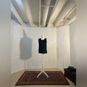 XS Banana Republic Factory Black Sleeveless Top